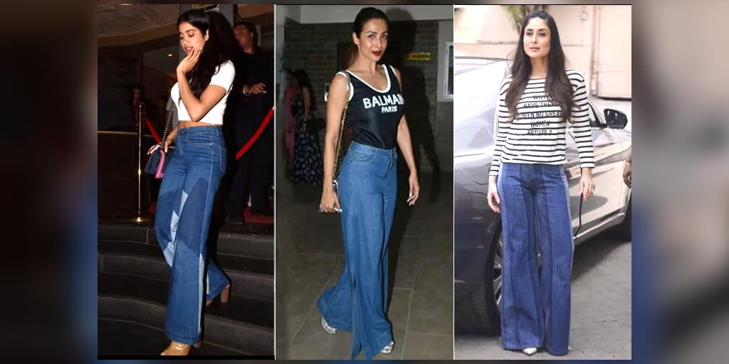 Tinsel Town Divas Floor Us With Flared Pants Trend In Hindi Tinsel