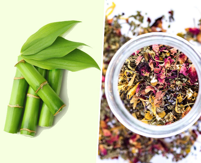 forest facial with bamboo