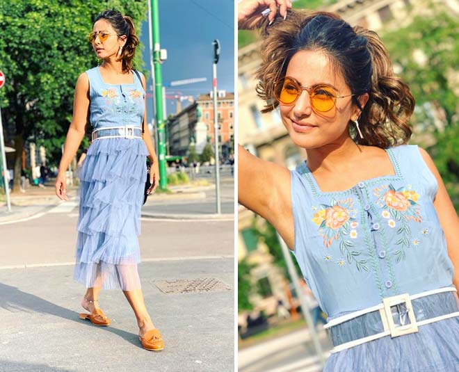 hina khan stylish look inside