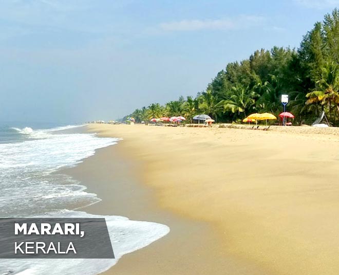 marari kerala beach inside