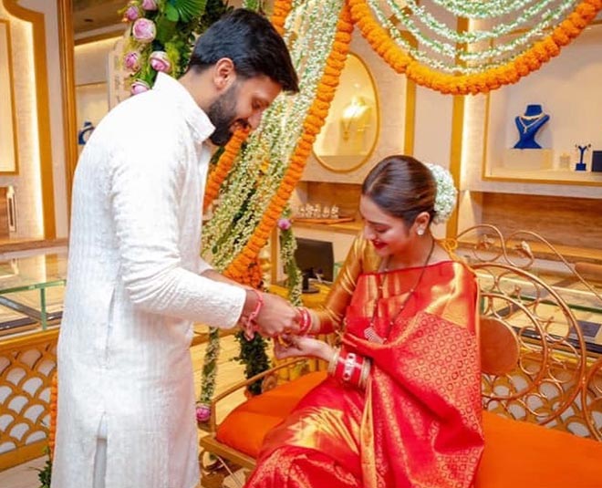 tmc sansad nusrat jahan celebrate hariyali teej inside