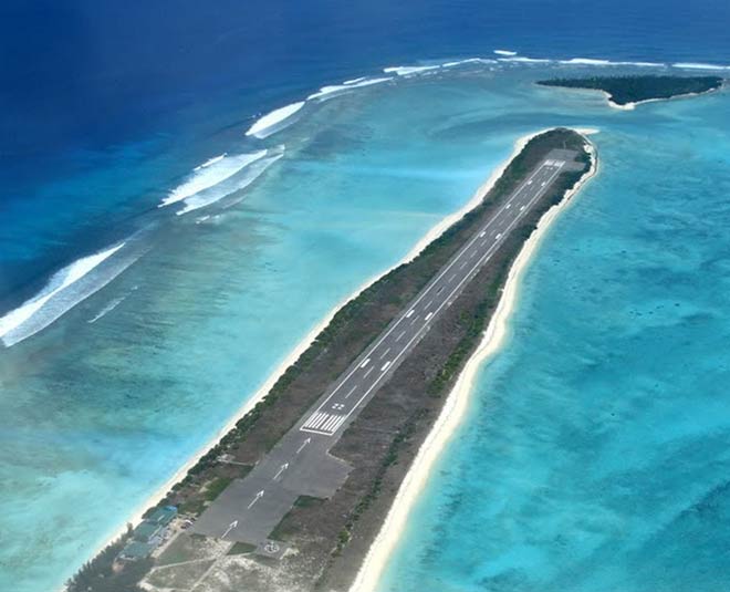 weird airport lakshdweep