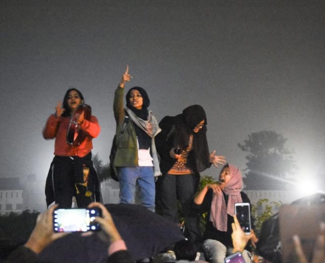 AMU protest highlights