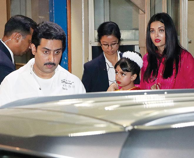 Aaradhya bachchan saree look, abhi