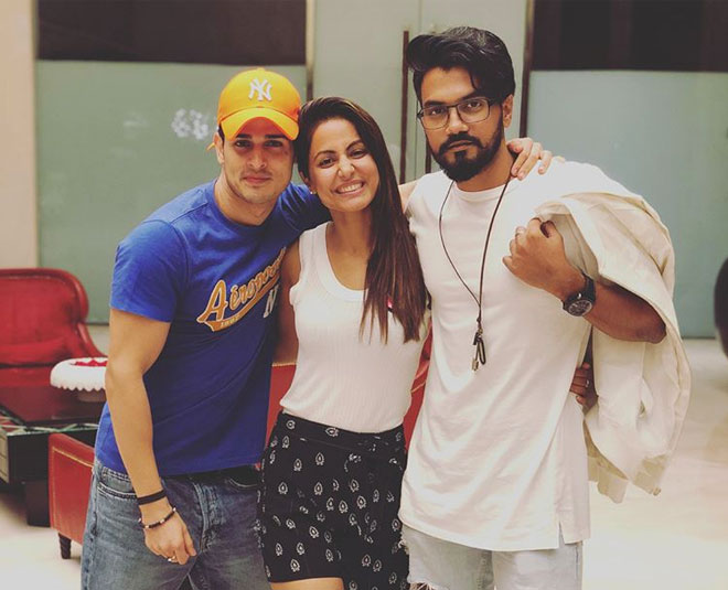Hina Khan and Priyank Sharma Onscreen Romance inside