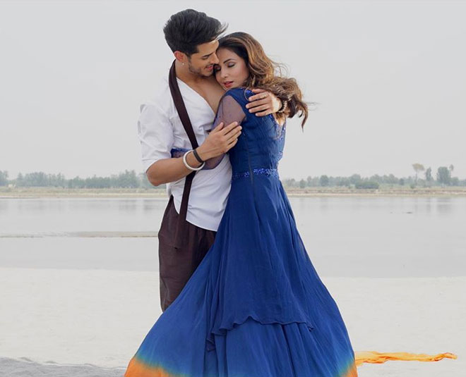 Hina Khan and Priyank Sharma Onscreen Romance inside
