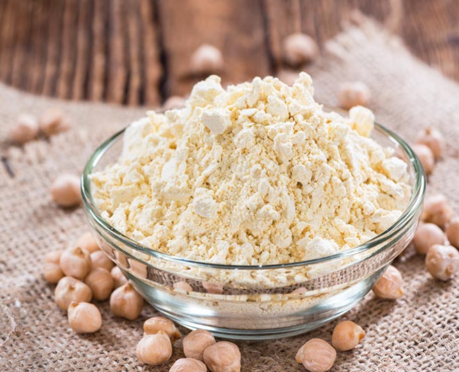 avoid chana flour for dry skin