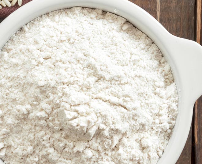 avoid rice flour for dry skin