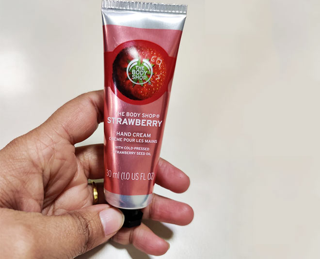 body hand cream body shop
