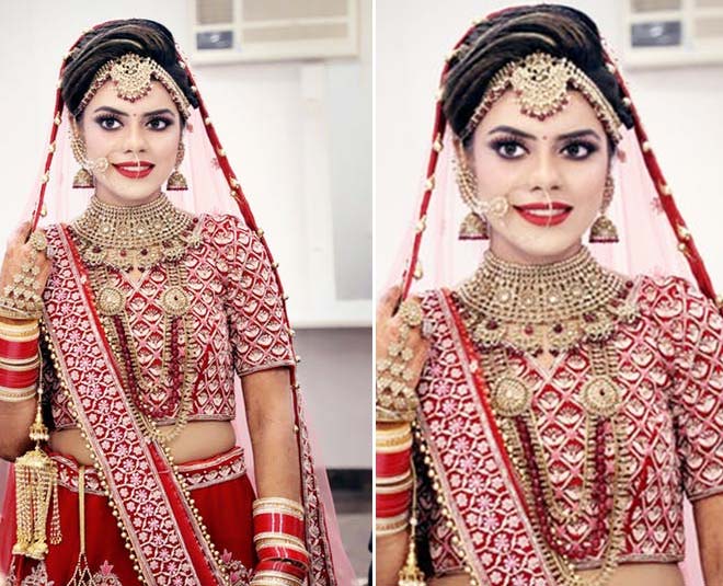 how to select bridal look makeup ()
