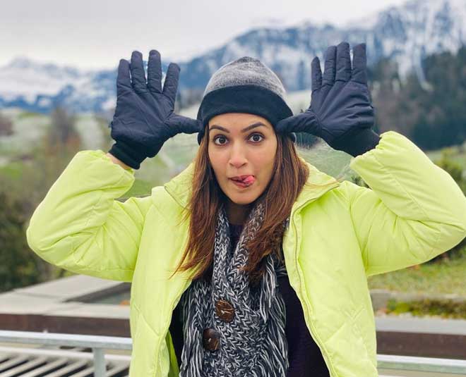 kriti sanon pics from vacation in switzerland tips