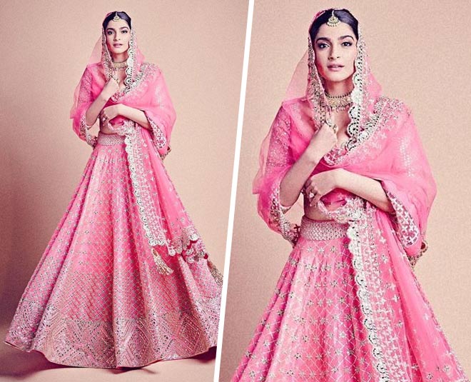 pink colour for bridal wardrobe