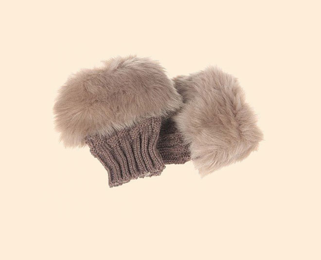 winter accessories half finger gloves