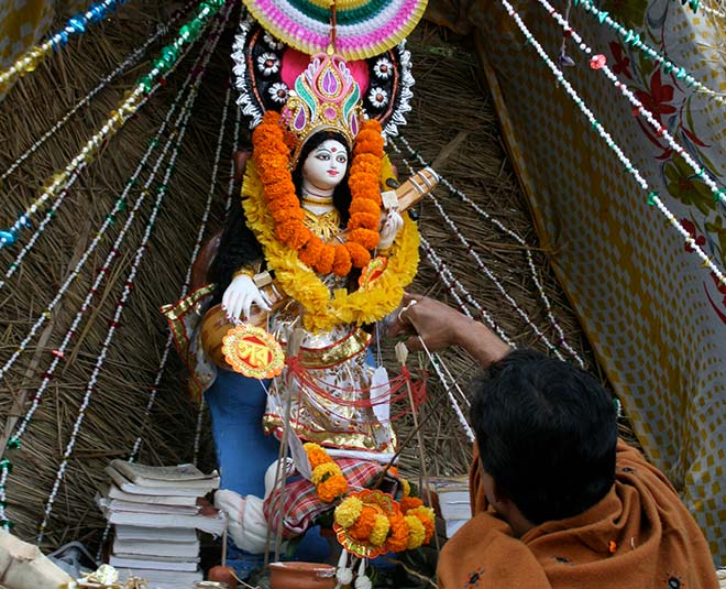 Basant panchami shubh muhurat yellow clothes significance hindu festivals