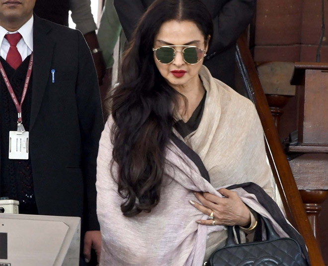 bollywood actress in politics rekha inside