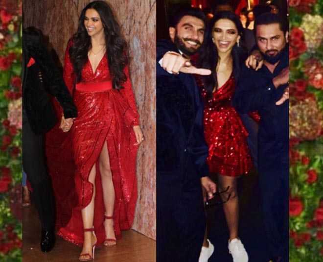 deepika padukone wear shoes wedding reception dress