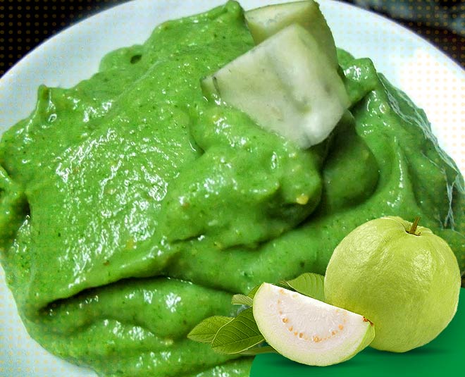 guava chutney inside