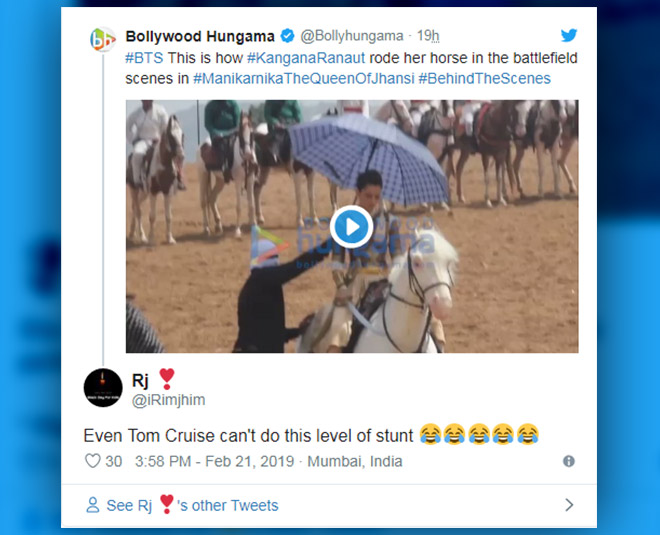 kangana ranaut manikarnika behind the scenes horse video inside