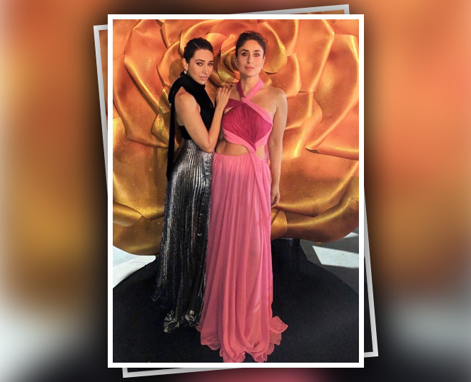 kareena and karisma in designer gowns