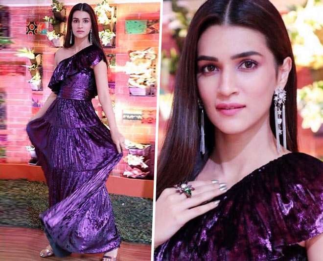 one shoulder dresses celebs kriti inside