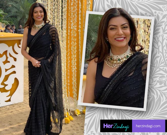 sushmita sen saree style