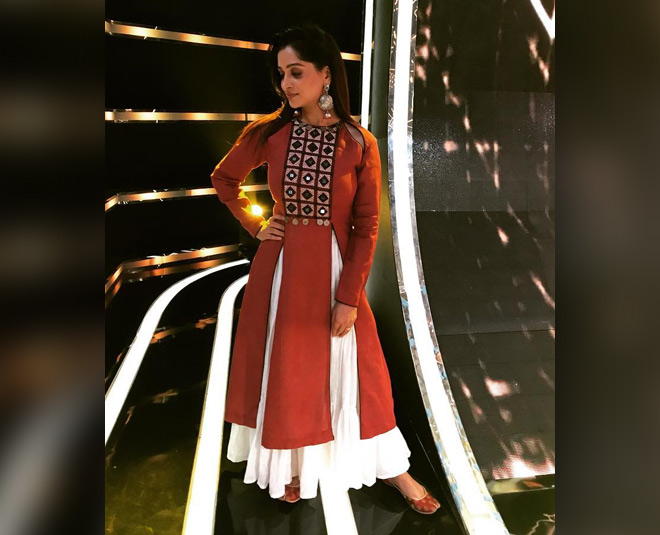 anarkalis of Big boss winner dipika kakar are perfect ethnic outfits for haldi ceremony