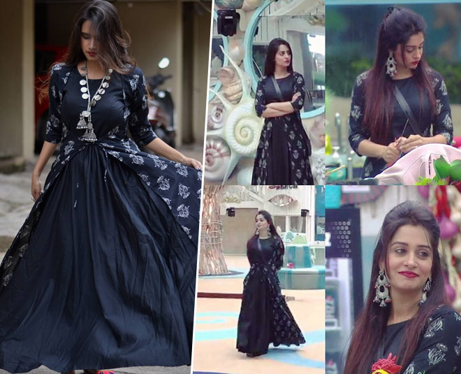 anarkalis of Big boss winner dipika kakar are perfect ethnic outfits for haldi ceremony