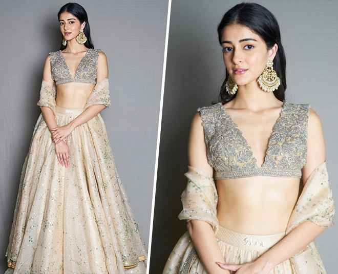 ananya panday soty stylish pics sabyasachi inside