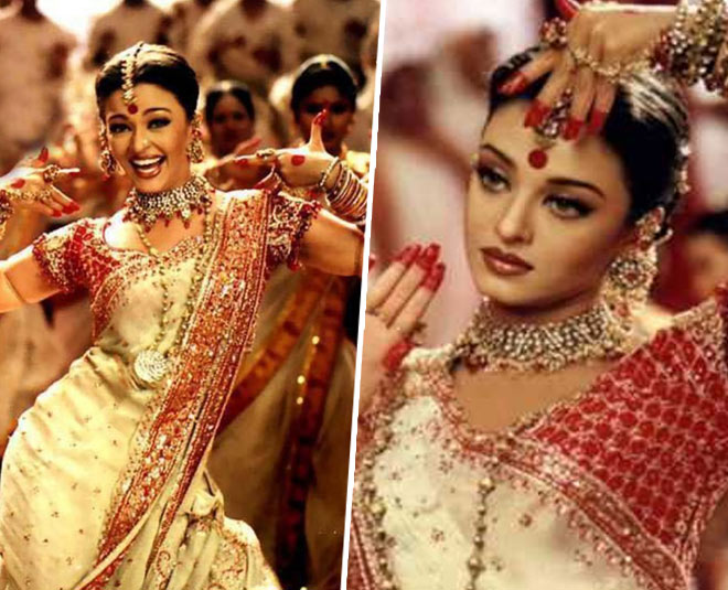 bollywood iconic sarees popular by actresses name aishwarya rai devdas