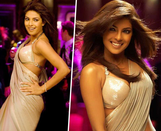 bollywood iconic sarees popular by actresses name priyanka chopra dostana