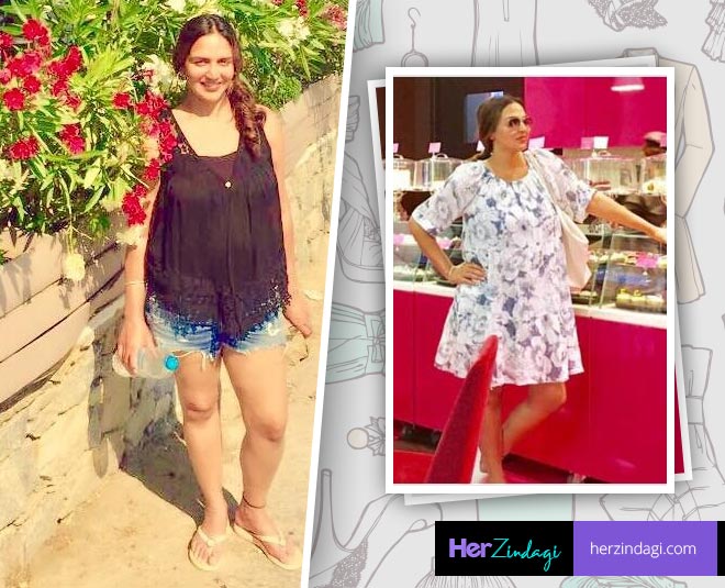 celeb pregnancy fashion esha deol INSIDE