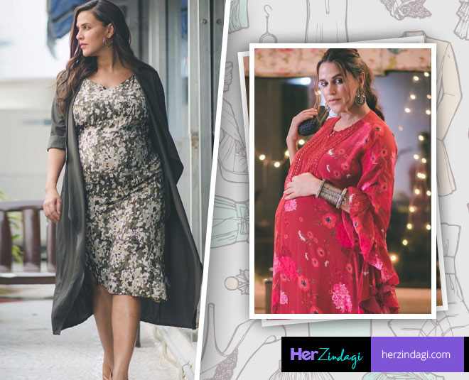 celeb pregnancy fashion neha dhpia INSIDE