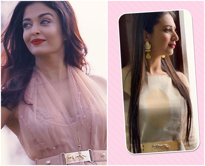 divyanka tripathi duplicate fashion designer outfit