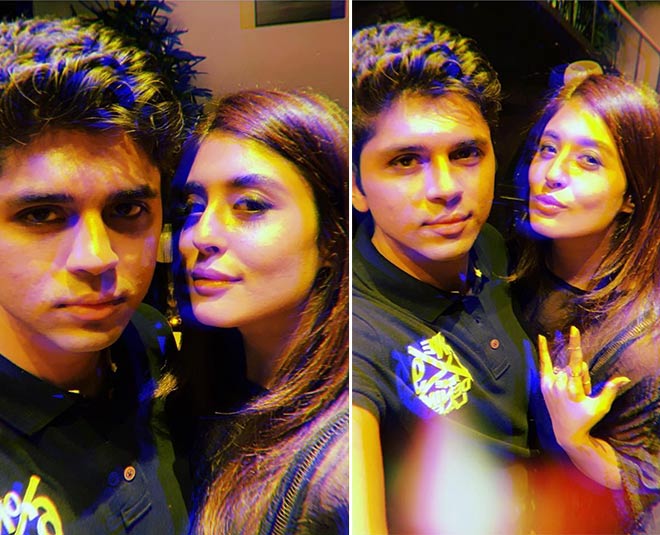 kritika kamra bonding with her brother