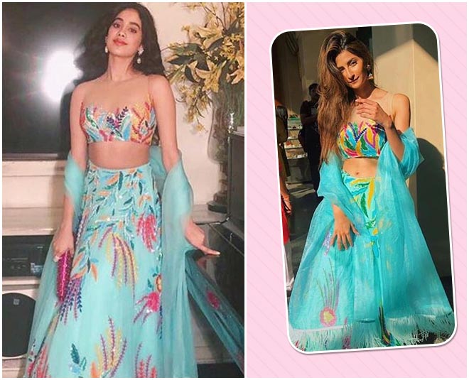 palak tiwari duplicate fashion designer outfit