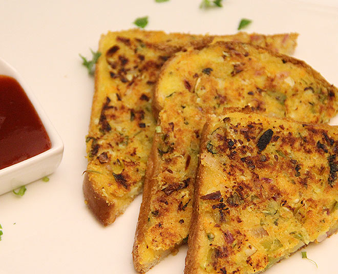 sooji toast easrecipe