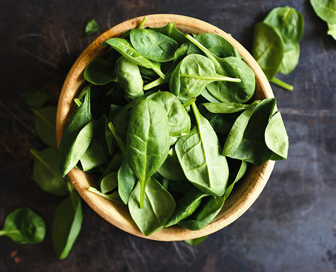 spinach for pregnancy cramps