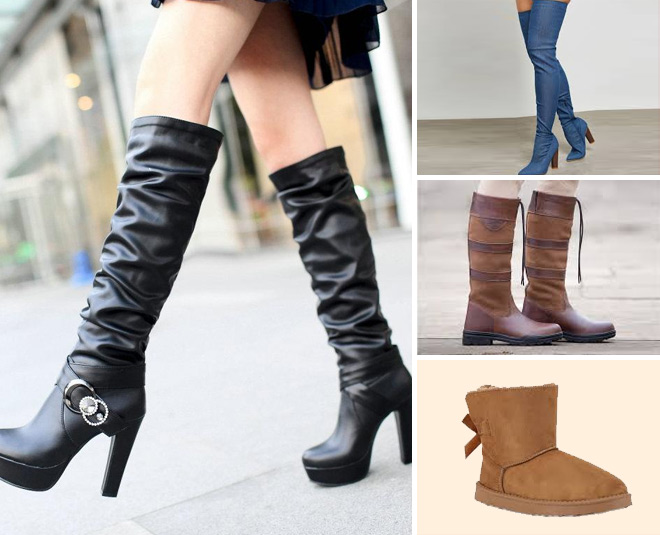 woman winter essential long boots
