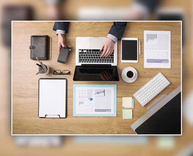 INSIDE  how to decorate work desk