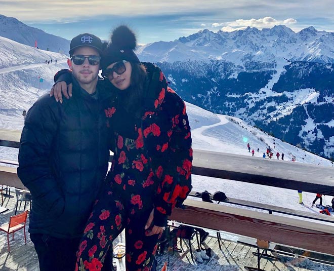 Priyanka chopra swis alps