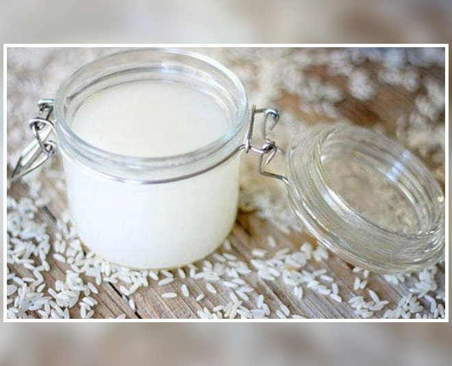 rice water rinse for curly hair