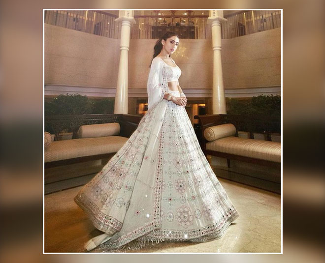 sara ali khan latest lehenga designs
