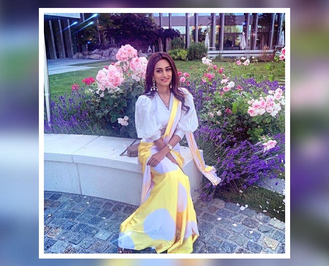 stylish and trendy blouse designs of actress Erica fernandes to inspire you