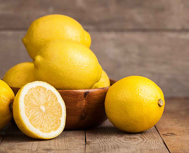 beautiful skin with home bleach lemon inside