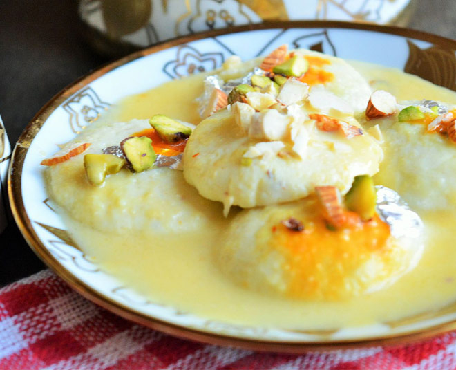 bread rasmalai recipe homemade inside