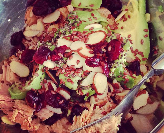flaxseeds salad for hair