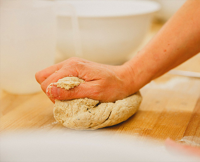 food flour dough for excess salt
