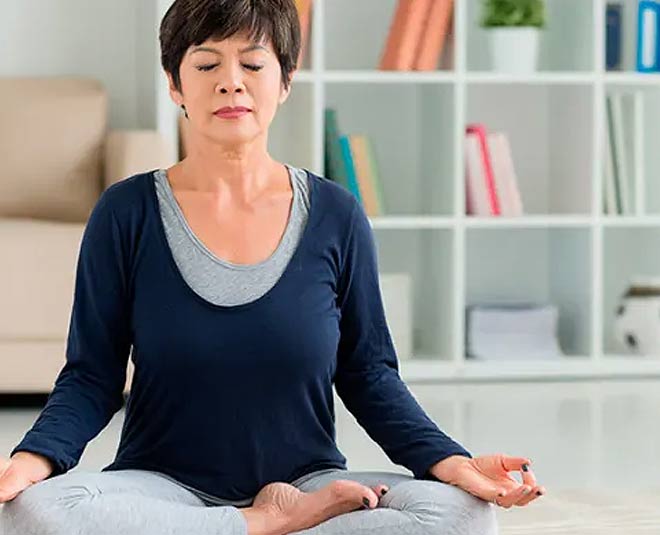 meditation corner at home fitness
