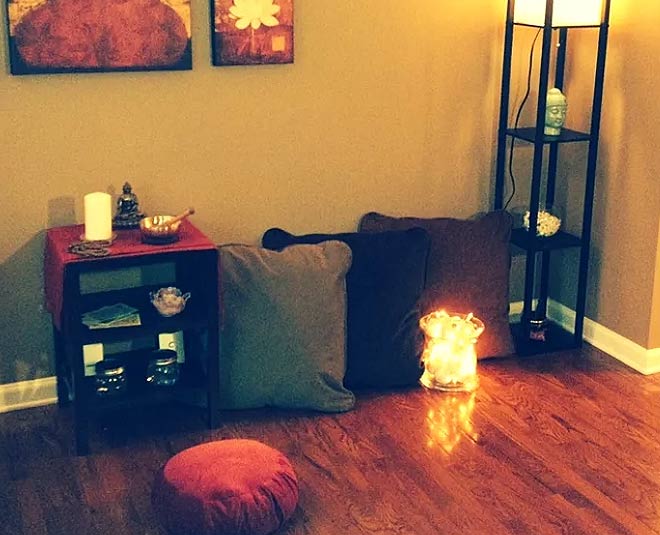 meditation corner at home