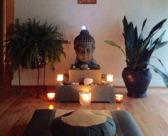 meditation corner in home